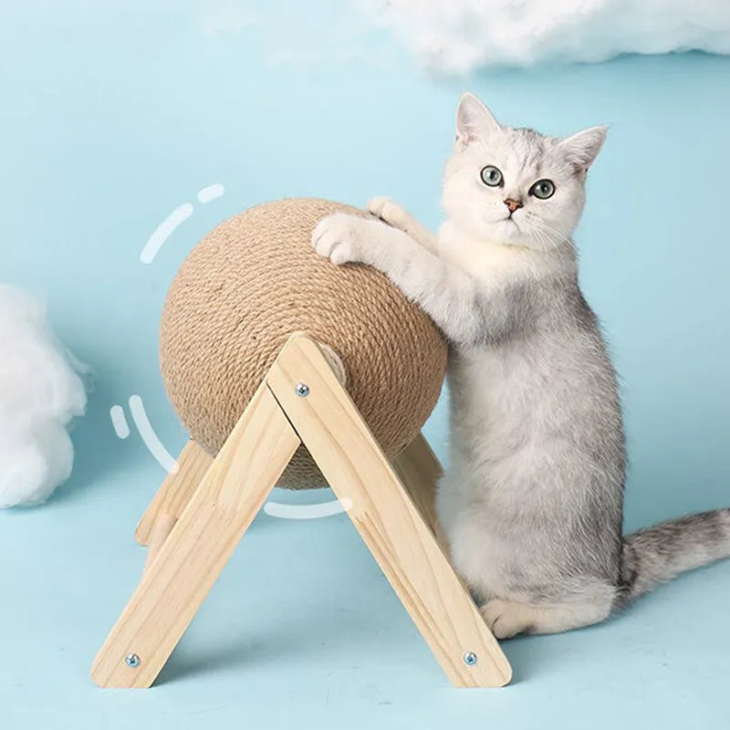 Boule à gratter pour chat